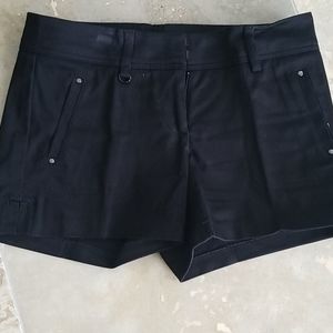 Black dress shorts